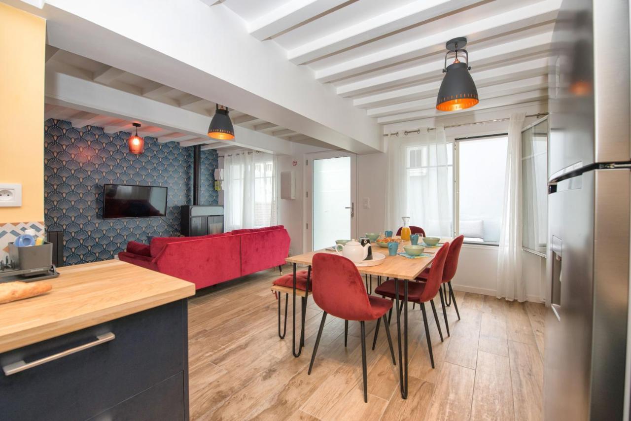 L'Ancre Des Falaises - Maison Vue Mer & A 50M Plage Etretat Ngoại thất bức ảnh